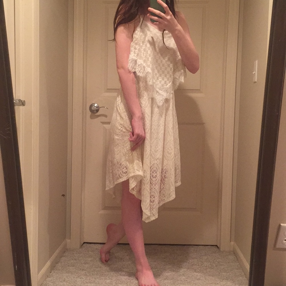 Lacy Midi Dress